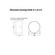 Wever-Ducre Recessed housing voor Smile 1.0-2.0 Wever-Ducre Recessed housing voor Smile 1.0-2.0