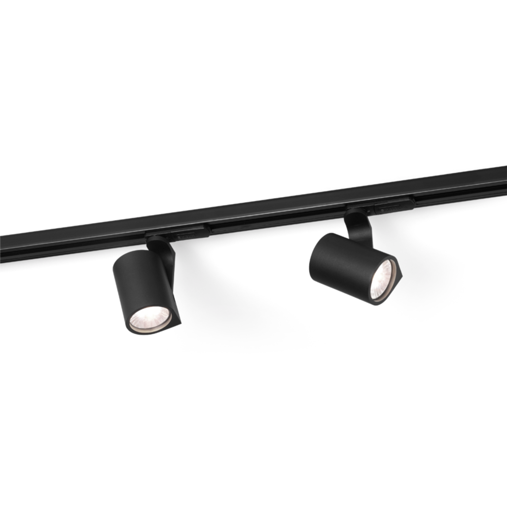 Wever-Ducre Sqube 1.0 LED on track 1-fase 6Watt led railspot