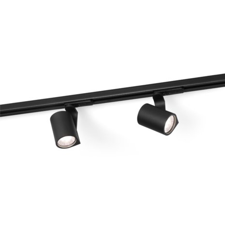 Wever-Ducre Sqube 1.0 LED on track 1-fase 6Watt led railspot