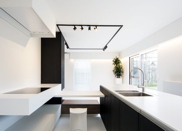 Wever-Ducre Sqube 1.0 LED on track 1-fase 6Watt led railspot