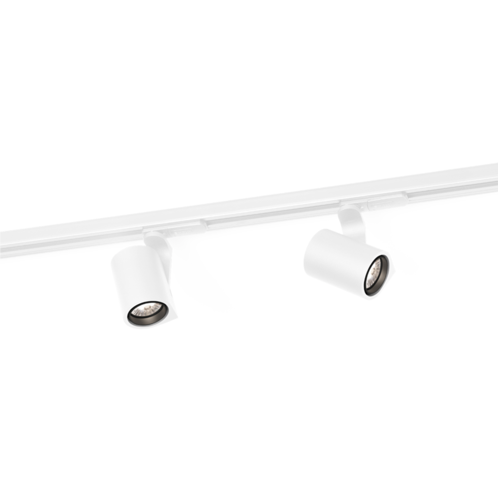 Wever-Ducre Sqube 1.0 LED on track 1-fase 6Watt led railspot