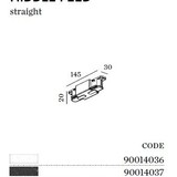Wever-Ducre Track 1-fase Middle feed (aansluitstuk)