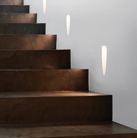 NAMA Flame trimless gips wand inbouw ovaal MR11-GU10-G4