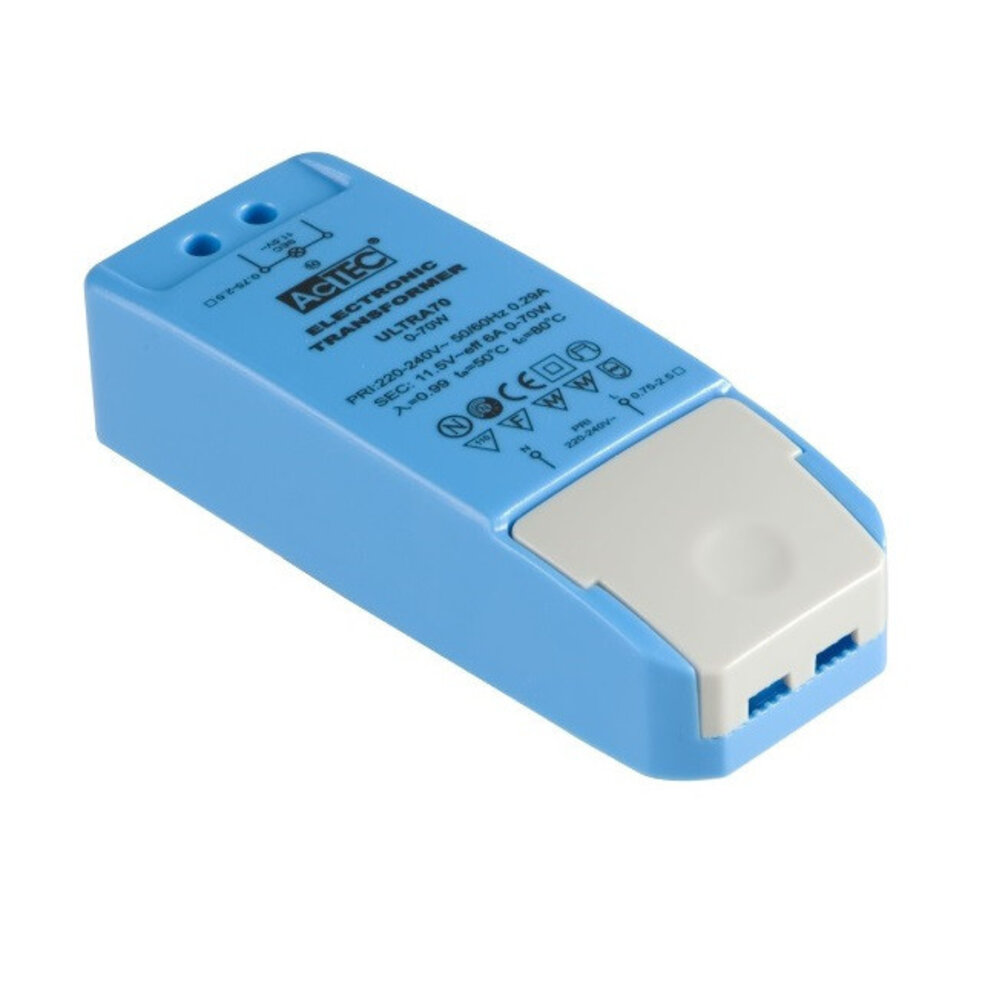 Led driver 12Volt 0-70Watt dimbaar fase aan-/afsnijding