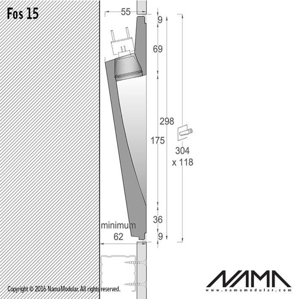 NAMA Fos 15 is vervangen door de RAY20
