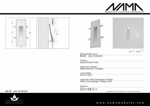 NAMA Fos 15 is vervangen door de RAY20