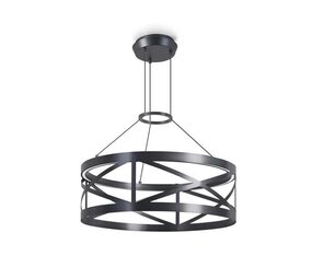 Leds-C4 Train Led hanglamp Ø580mm 29,8W-2700K zwart