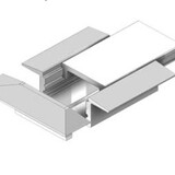 Drees Wing Mini 8mm inbouw ledprofiel, 200cm, excl cover