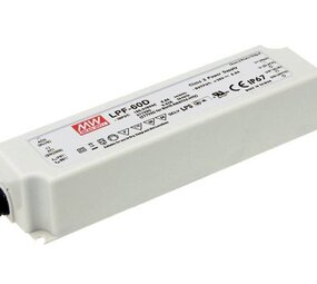 Meanwell LPF-60D-24 led driver 24V-60Watt dimbaar IP67
