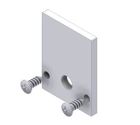 Drees Ultimate 1 eindkappen (2) alu grijs