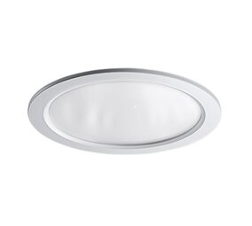 Intra Lighting Nitor gematteerd IP44 glas met witte trim