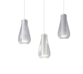 Grok Rigatto 3-voudige Led hanglamp wit 2700K mat-wit