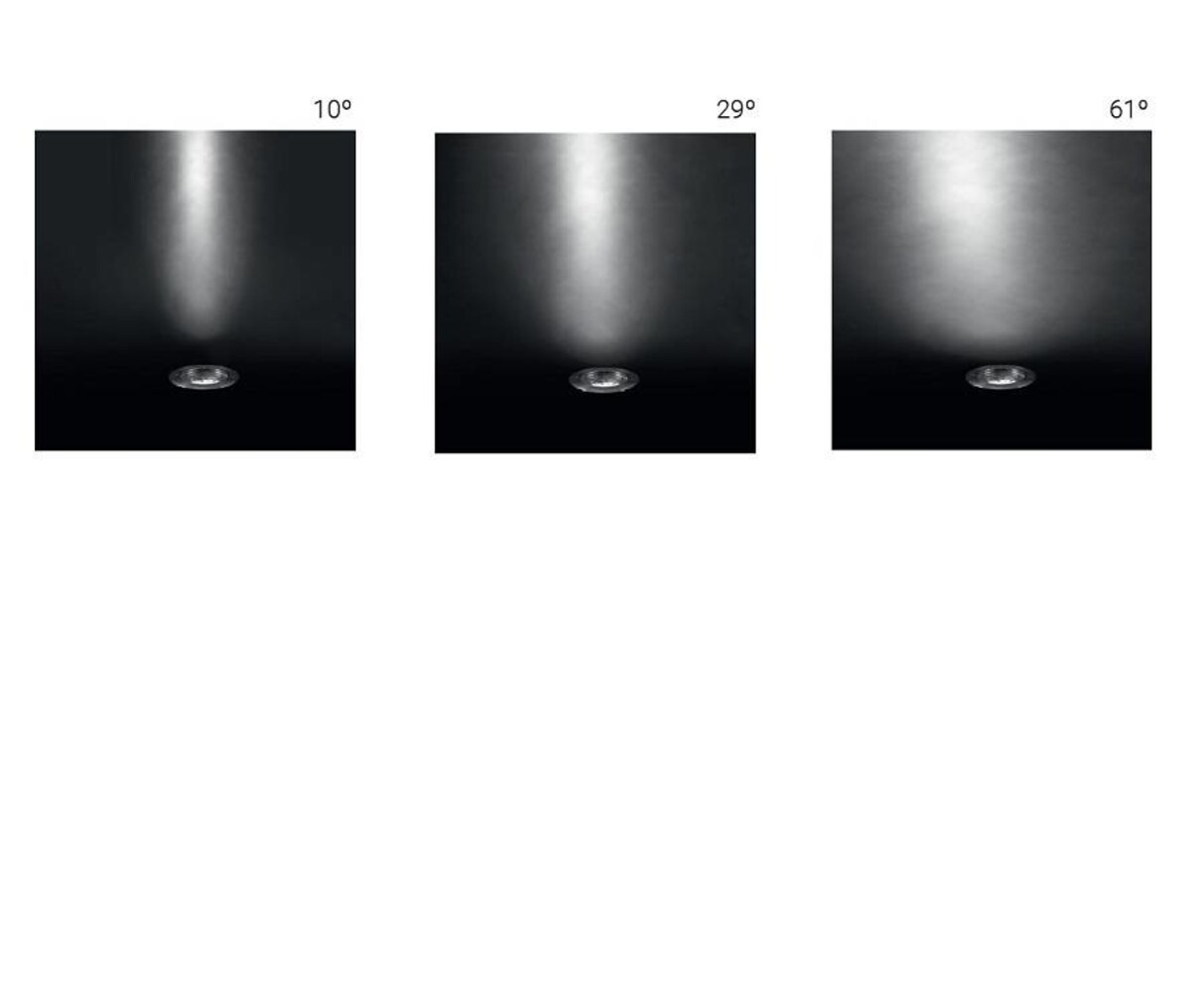 Leds-C4 Gea Power Led Pro grondspot 2Watt richtbaar RVS