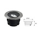 Leds-C4 Gea Power Led Uplight ronde grondspot 18Watt richtbaar RVS