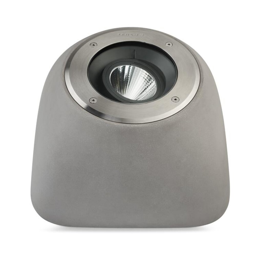 Leds-C4 Gea Power Led Pro grondspot 6Watt richtbaar RVS