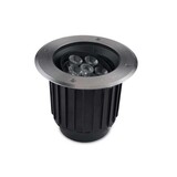 Leds-C4 Gea Power Led Pro grondspot 12,6Watt richtbaar RVS