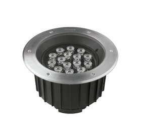 Leds-C4 Gea Power Led Pro dimbare grondspot 37,9Watt richtbaar,  RVS