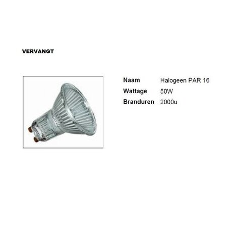 Megaman MM09680 PAR16-GU10 6Watt/36gr Dim to Warm  CRI97