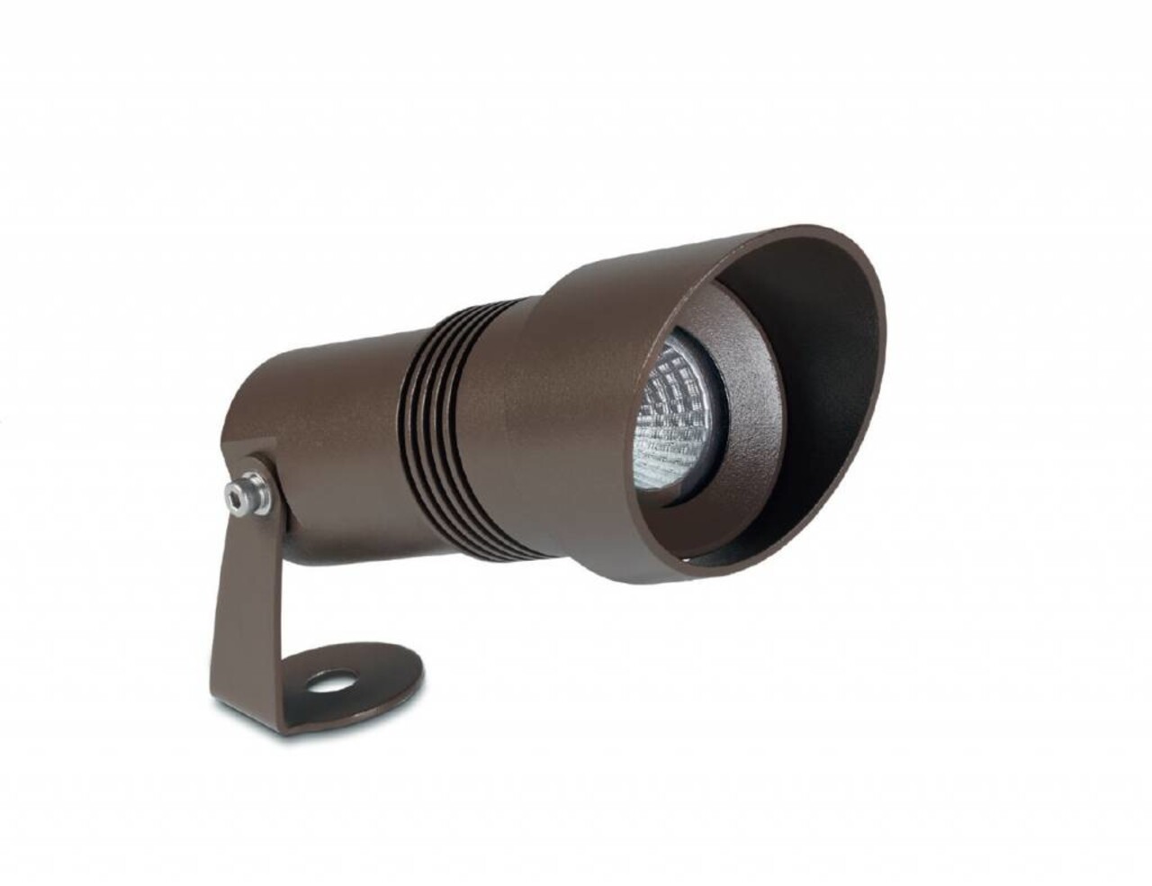 Leds-C4 Micro spotlight 3Watt met grondpin, roest bruin