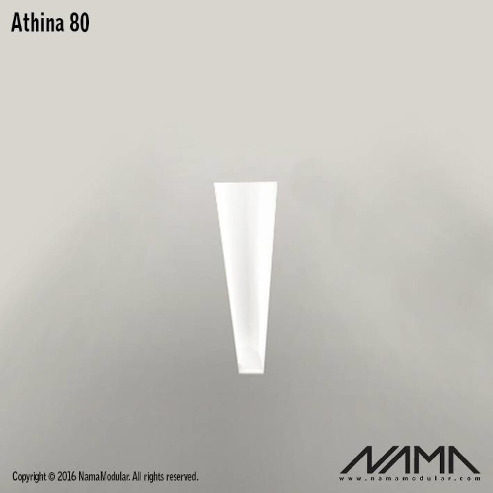 NAMA Athina 80 trimless kompleet inbouw Led profiel 80cm