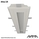 NAMA Athina 120 trimless kompleet inbouw Led profiel 120cm