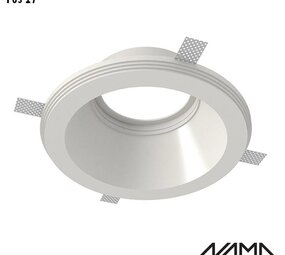 NAMA Fos17 trimless gips inbouwspot rond voor Ø111mm