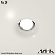 NAMA Fos 19 trimless gips inbouwspot verdiept rond voor Ø50mm led