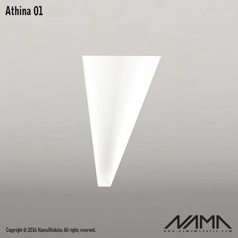 NAMA Athina 01 trimless koppelbaar inbouw Led profiel 150cm recht