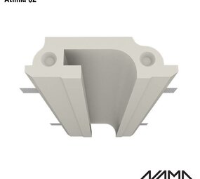 NAMA Athina 02 trimless inbouw Led profiel 40cm recht