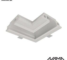 NAMA Athina 03 trimless hoekstuk binnenzijde