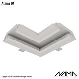 NAMA Athina 04 trimless hoekstuk buitenzijde