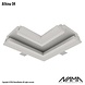 NAMA Athina 04 modulair trimless hoekstuk ledstrip aan buitenzijde