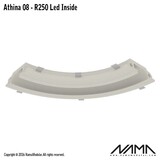 NAMA Athina 08-IN trimless bocht R250, leds binnenzijde