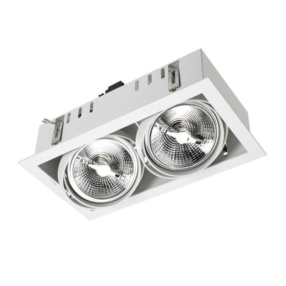 Leds-C4 Multidir Trim richtbare inbouwspot led voor 2 x AR111-G53 ledlampen