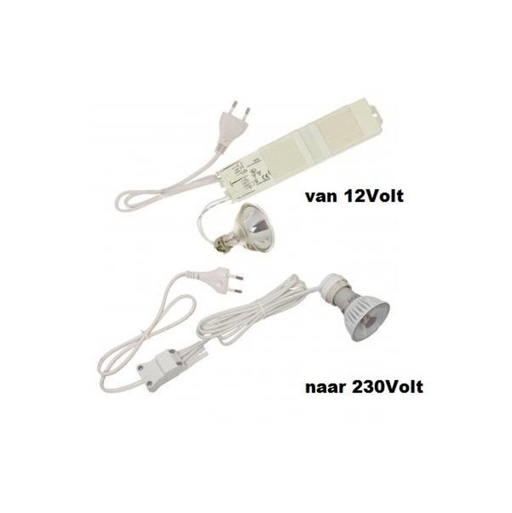 Megaman MM00610 GU10 aansluitsnoer 100cm