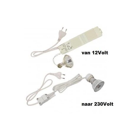 Megaman MM00610 GU10 aansluitsnoer 100cm