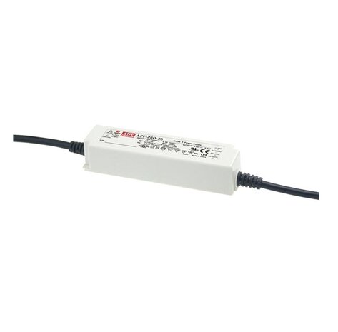 Meanwell LPF-25D-24 led driver 24V-25Watt dimbaar