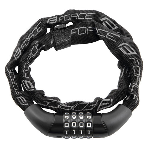 FORCE CHAIN LOCK FABRIC COATING  120cm / 4mm BLACK 