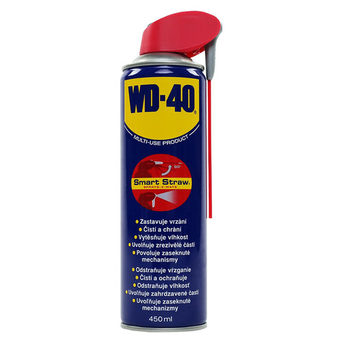 WD-40 LUBRICANT SPRAY, SMART STRAW 450ML 