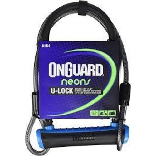 8154 ONGAURD U LOCK BLUE 115 X 230 MM 