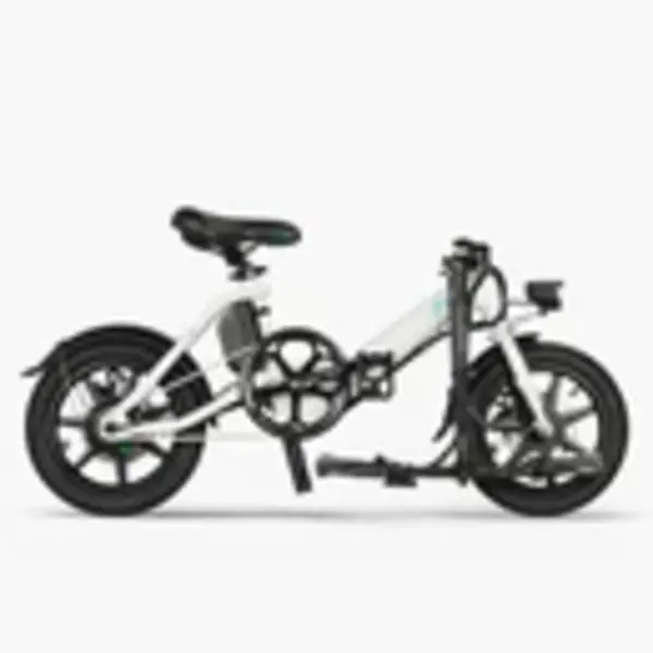 D3 PRO FOLDING ELECTRIC COMMUTER BIKE WHITE