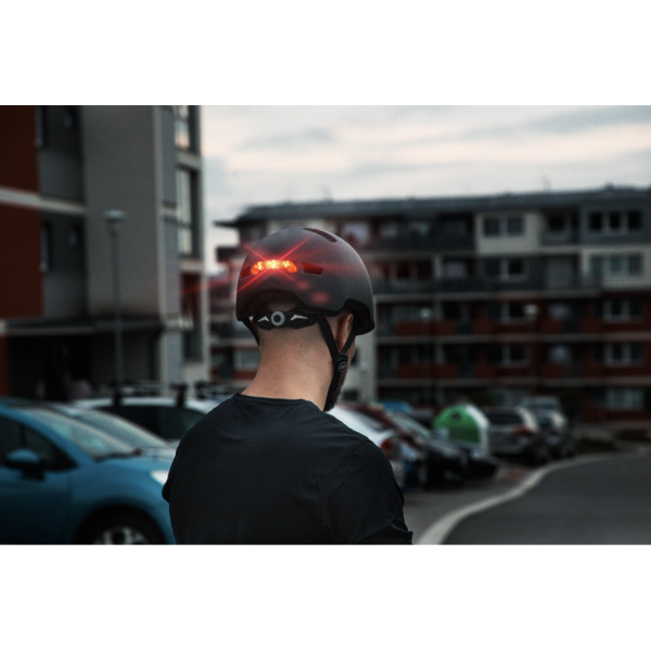 METROPOLIS HELMET, black shiny matt UNI