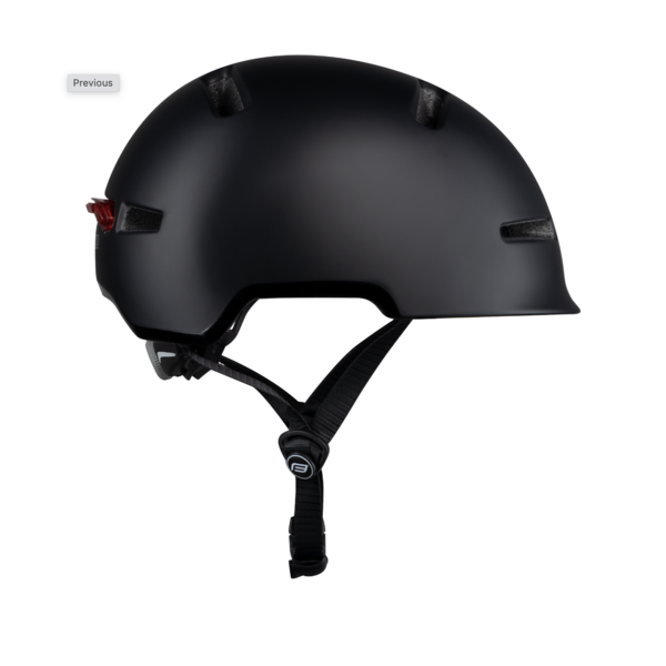 METROPOLIS HELMET, black shiny matt UNI