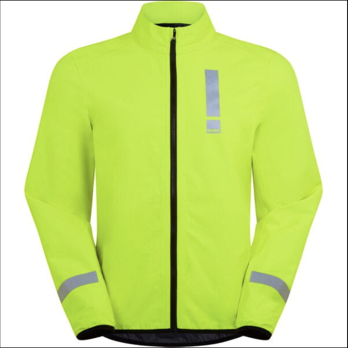 Yellow waterproof cycling jacket sale