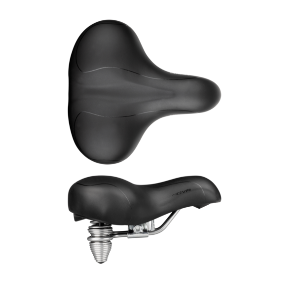 SADDLE NOVA2 WITH SPRING BLACK