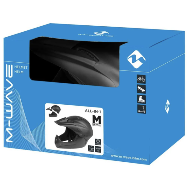 ALL IN 1 - FULL FACE DOWNHILL HELMET