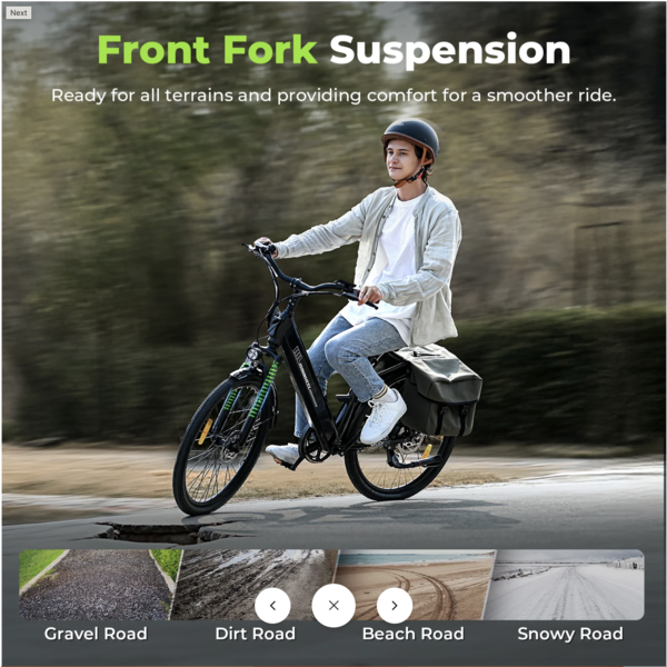 UCITY ELECTRIC COMMUTER BIKE