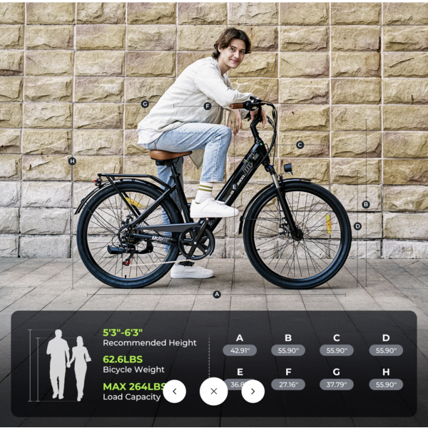 UCITY ELECTRIC COMMUTER BIKE