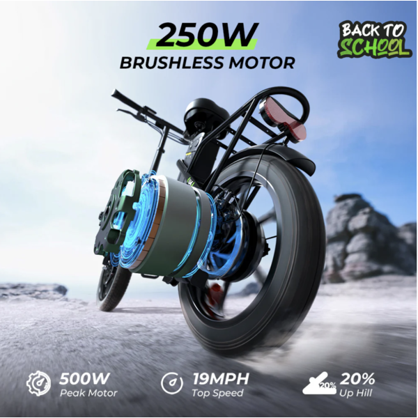 U4 STEP THROUGH FOLDING eBIKE