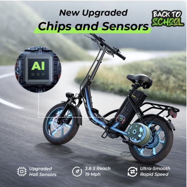 U4 STEP THROUGH FOLDING eBIKE